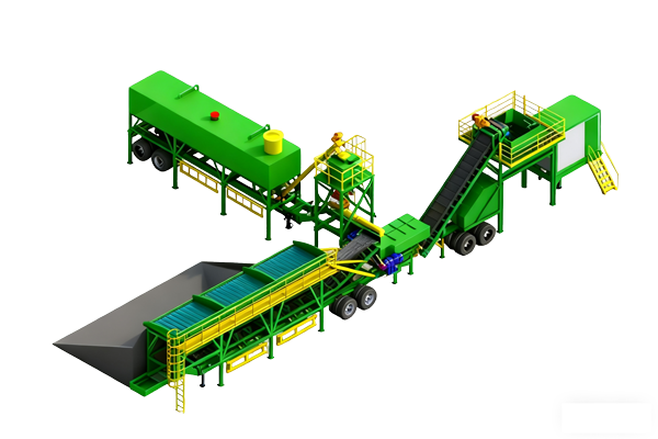 移动式稳定土搅拌设备